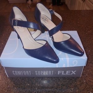 Navy Life stride heels